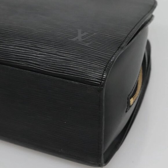 LOUIS VUITTON Epi Pont Neuf Hand Bag Black M52052 LV Auth ep8561 - Picture 11 of 14